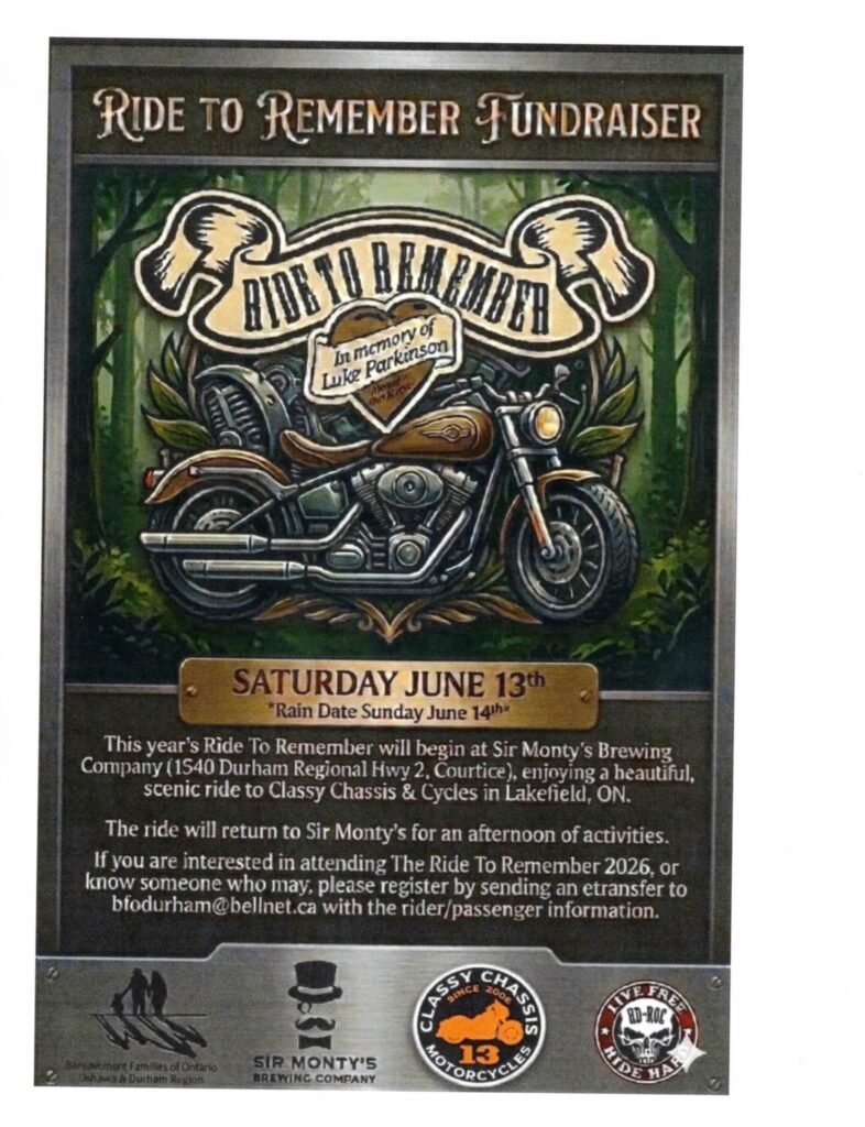 ride to remember fundraiser luke parkinson